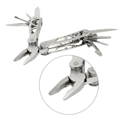 Stainless Multitool Multifunction Tool Forceps Multipurpose Forceps Hand Tool Screwdriver Kit Multi Plier Folding Knife Pliers