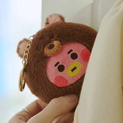 2025 New Bt21Ed Kawaii Plush Cosplaycosp Plush Toy Doll Keychain Cute Cartoon COOKY SHOOKY MANG Plush Pendant Bag Accessories