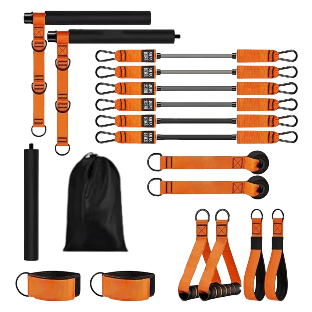 Pilates Workout Equipment W/ Resistance Bands