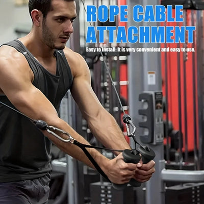 Big Ergonomic Exercise Handles for Cable Machine Attachments Strength Training Resistance Bands Heavy Duty Workoutt Handles Gear