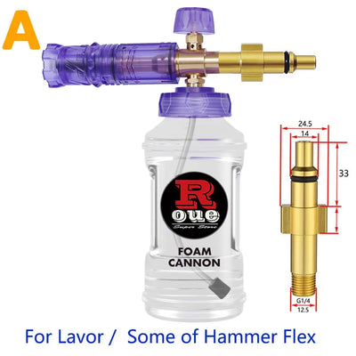 Pressure Washer  Snow Foam Lance Foam Nozzle Car Wash Foam Maker for parkside Karcher Elitech Bort AR Bosch Pressure Washer