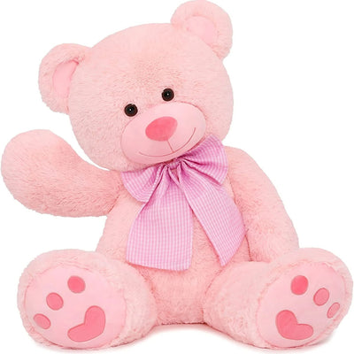 4Ft Pink Giant Teddy Bear Plush Big Bear Stuffed Animal